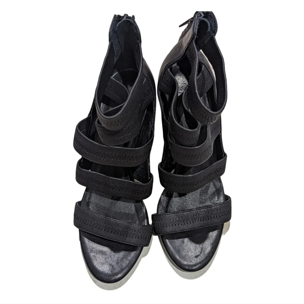 Joie Jana Leather Strappy Sandals 7 - Picture 5 of 7